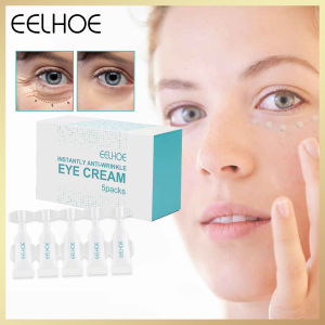Eelhoe Instantly Anti Wrinkle Eye Cream Remove Dark Circles Rejuvenating Eye Beauty Products Eye Dark-Circle Remover Instantly Eye-Cream Multi-effects Wrinkle Removal Anti-Aging Plumping Lifting Firming Tightening Cream(5pcs)