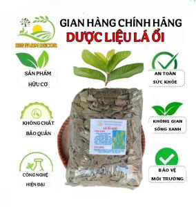 100g lá ổi sấy lạnh khô hữu cơ
