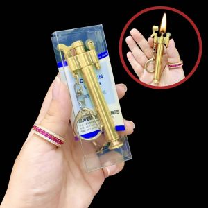 BẬT LỬA - MÓC KHÓA DOLPHIN XĂNG ĐÁ CỔ HÌNH TRỤ D340 (KIM LOẠI) - (XÀI XĂNG)