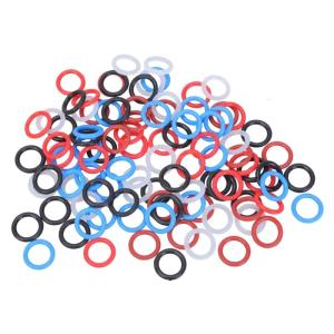 100pcs Màu sắc hỗn hợp chim bồ câu băng tập chân thích hợp cho đào tạo và quản lý hàng ngày đầy màu sắc ban nhạc
