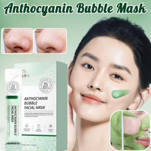 Anthocyanin bubble mask Pore Minimizing Facial Mask   Deep Cleansing  Purifying Pore 花青素泡泡面膜