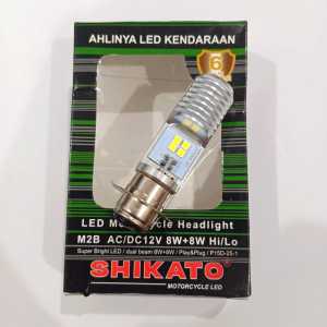 Lampu depan shikato m2b lampu depan motor pnp bebek matic 8 watt