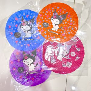 หมวกคลุม สำหรับอาบน้ำ สำหรับกันฝุ่น พลาสติก ลายการ์ตูน คละลาย