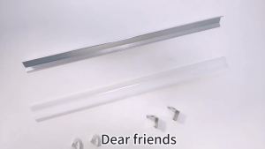 100CM V Shape 16*16mm 20*20mm LED aluminum profile LED Aluminum Channel for LED Light Strip White and Black