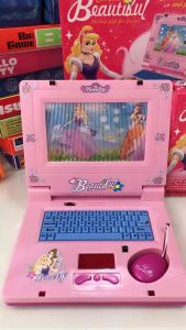 โน๊ตบุ๊คเด็กเล่นลายเจ้าหญิง (สินค้าถ่ายจากของจริง100%)และมีคลิปรีวิวสินค้า