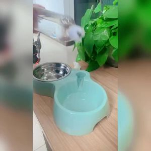 Smart Automatic Water Dispenser Dual UseBowl Cat Bowl Dog Bowl Food Bowl