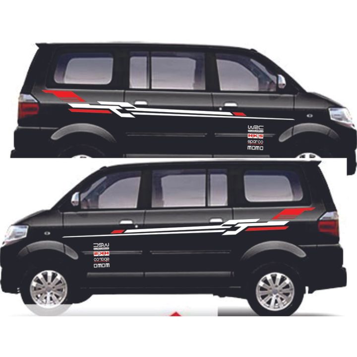 PROMO STIKER STICKER MOBIL APV STIKER APV STRIPE APV LIST APV | Lazada ...