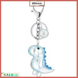 Follow Get New[Bloom Z] Cute Cartoon Dinosaur Key Chain Accessories High Quality Acrylic Animal Pendant Key Ring Jewelry Gifts for Women Men