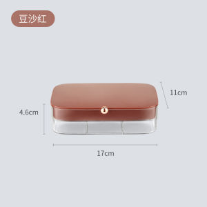 HKStorage Hộp Đựng Trang Sức Hộp Đựng Đồ Phân Loại Có Nắp Nhiều Lớp Nhẫn Trang Sức Hộp Trang Sức Xuyên Biên Giới