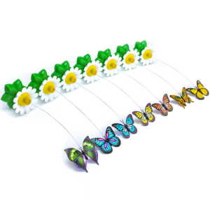 Đồ chơi cho Mèo đuổi bắt chim bướm xoay vòng tự động (mẫu mới)- Hara Pet Store