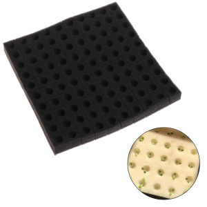 Fantic 100 Pcs Soilless Hydroponic Vegetables Nursery Sponge Culture Water Planting