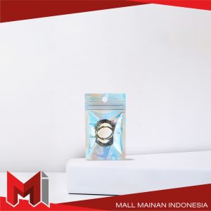 MallMainan-C1104 Plastik Klip Hologram Flat Packaging Bungkus Makanan Bumbu Plastik / Hologram Foil