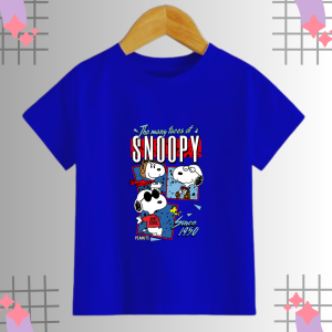 KOKO IMPORT - Baju Kaos Anak Perempuan Laki-laki Dan Remaja Atasan Lengan Pendek Umur 2-16 Tahun