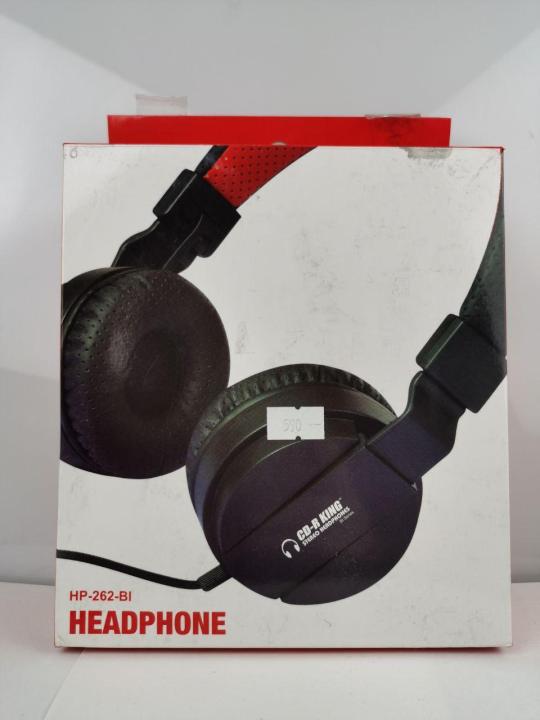 Cd r King Headphone with Mic HP 262 BI Lazada PH