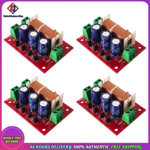 Vodool 4pcs YLY-2088 2 Way Crossover Module 400W HiFi Speaker Modification Upgrade Board Adjustable Full Range Treble Bass Welding Free