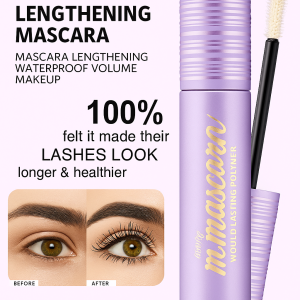 【Out Of Nothing】Long-Lasting Lengthening Mascara Set Smudge-Proof Lengthening Eyelash Volumizer Mascara