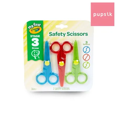Crayola My First Safety Scissors (3pk)