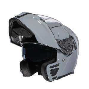 Flip Up Modular Motorcycle Helmets ABS Outer Shell with Double Visor Cyril Motocross Helmet DOT Approved capacete motocross