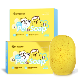200g Pet Soap Anti-Parasitic Deodorization 100% Natural Handmade Sterilization akiika herbal soap for dog