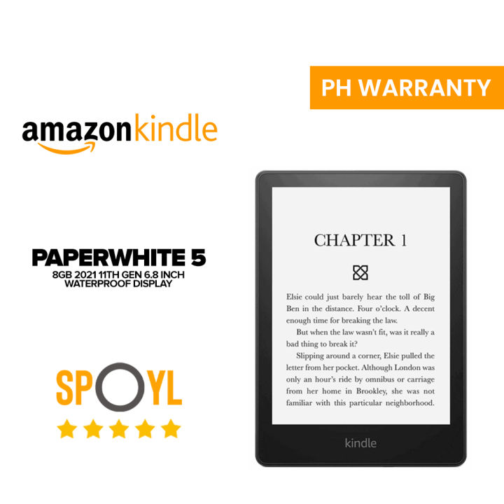 Kindle Paperwhite (8GB) 6.8インチディスプレイ広告なし - 電子書籍 