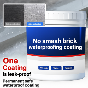 Super Waterproof Glue Sealant Waterproof Coating Cement Wall Tile Roof Cracks Waterproof Paint Without Leakage