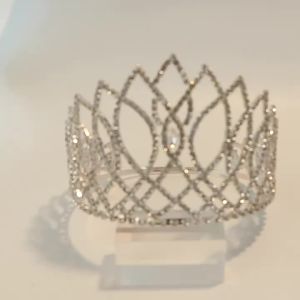 Vương miện cô dâu băng đô tiệc sinh nhật   Vương miện cưới thời trang lược tóc không trượt băng đô đính đá