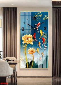 Tranh Đồng Hồ Tráng Gương Cao Cấp SGP23322-26