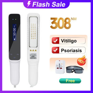 YOUWEMED 308nm UVB Phototherapy Instrument UV light for Psoriasis Vitiligo Eczema Household LED pityriasis rosea Excimer Ultraviolet Treatment Instrument Irradiation Lamp