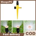 MaxgePC Vòi phun nước tưới vườn hệ thống tưới tiêu xoay 360 ° hệ thống tưới nước tưới cây nông nghiệp tự động tưới cỏ. 