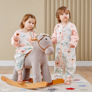 [MUA 1 TẶNG 1] Đồ ngủ liền thân điều hoà bằng vải sợi tre 2 lớp dùng cho bé từ nhỏ đến lớn của KUB
