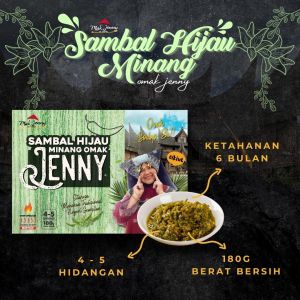 Sambal Omak Jenny | Sambal Hijau Minang (READY TO EAT)