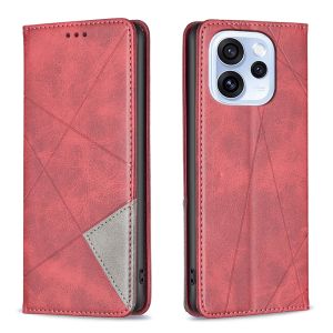 For OPPO Reno 15F 15 8Z 7Z 5G Phone Case Magnetic Leather Wallet Card Slot Couples Flip Cover Casing