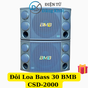 Đôi Loa Bass 30 BMB CSD-2000 Cao Cấp 2400w - 5 đường tiếng - Loa 3 Tấc Karaoke Gia Đình