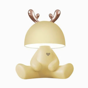 D185 Đèn bàn hình thú LED bảo vệ mắt có thể sạc lại kèm loa bluetooth làm quà tặng sinh nhật cho bạn gái bạn trai