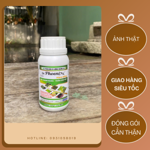Nấm hồng ghẻ sẹo vàng lá cho cây trồng - Nano Đồng (Dr phoenix) chai 100ml