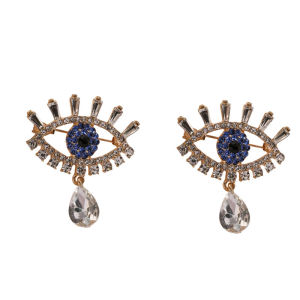 Brooches Chest Jewelry Luxury Inlay Process Chest Jewelry Rhinestone Fashionable Women Chic Dinner Party