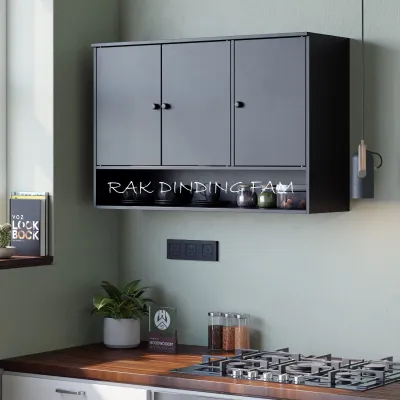 Kitchen Set Atas 3 Pintu Minimalis Lemari Dapur Gantung Rak Dapur