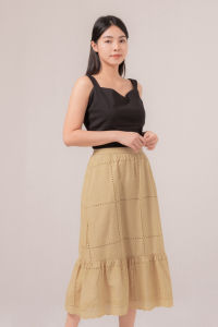 RIMINI - Bawahan Wanita Rok A-Line Premium Size XS-XL - Ediva Skirt 85837