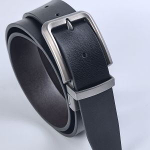 Genuine Leather Reversible Dress Leather Belts for Men  (Black and Coffee)