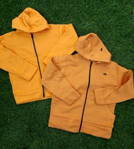 เสื้อกันหนาวไหมพรมเด็ก เสื้อคลุมมีฮู้ดเด็ก 7-10 ปี