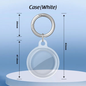 Bluetooth Tracker with Case for Android Device Smart Tag Locator Tracking Device Works with Googles Find My (Android only) Waterproof Tracking Tags with Sound for Keys Wallet Backpack Pets Bag