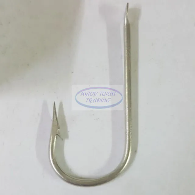 Mustad round bent sea hooks 2315 / mata kail cap kunci 11,12,13,14