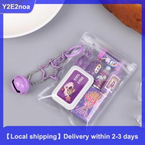【Local shipping】 Creative Mini Food Bag Toy Simulation Food Toys Keychain Cute Mobile Phone Pendant Bag Ornaments Accessories Gift
