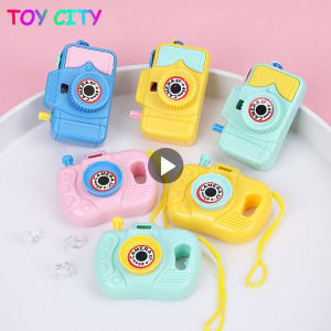Childrens fun camera toys pretend play house 80 after the classic nostalgic toys creative Mini small simulation movie camera kindergarten DIY gifts