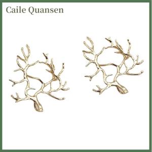 Caile จี้สร้อยคอรูปกิ่งไม้สำหรับจี้อุปกรณ์ทำเครื่องประดับแบบทำมือ