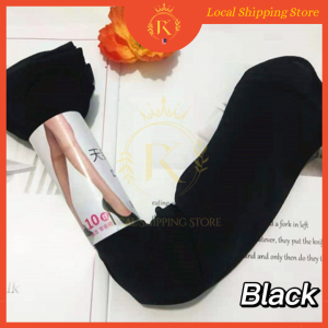 【LOCAL SHIP】20D Muslimah Thin Nipis Stokin Panjang Plain Design Women High Quality Legging Long Healthy Fashion Socks长袜