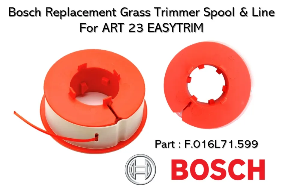 Bosch F016L71599 Replacement Grass Trimmer Spool Line Cutting