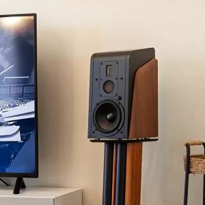 HiVi Swan M300MKII 3Way Active Bookshelf Speakers Studio Monitor Home Theater System6.5Inch Woofer