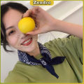 ZEO scarf Handkerchief cashew flower hip-hop Stlye 55x55cm Black Red Headband Printed For Women Men Boys Girls. 