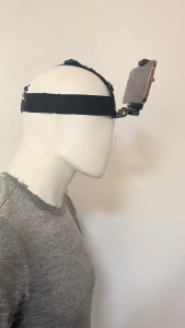 Head Worn Smartphone Stabilizer Support for Immersive POV Recording Video Capture Multiple Phone Models Sports Friendly